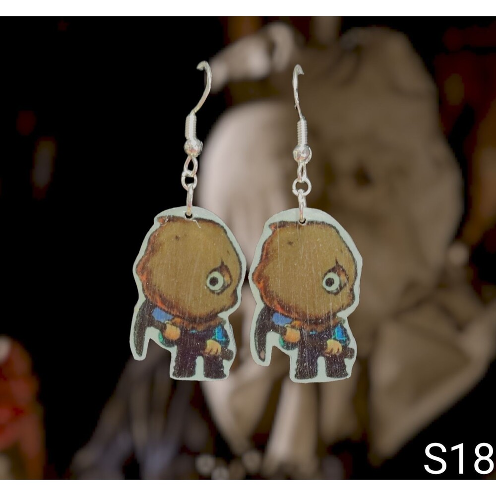 Little Sack Head Jason Earrings